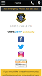 Mobile Screenshot of bartonvillepd.com